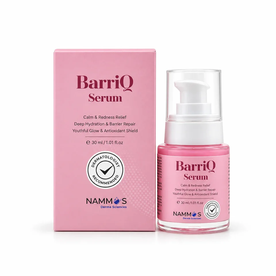 Barriq Serum product and packaging