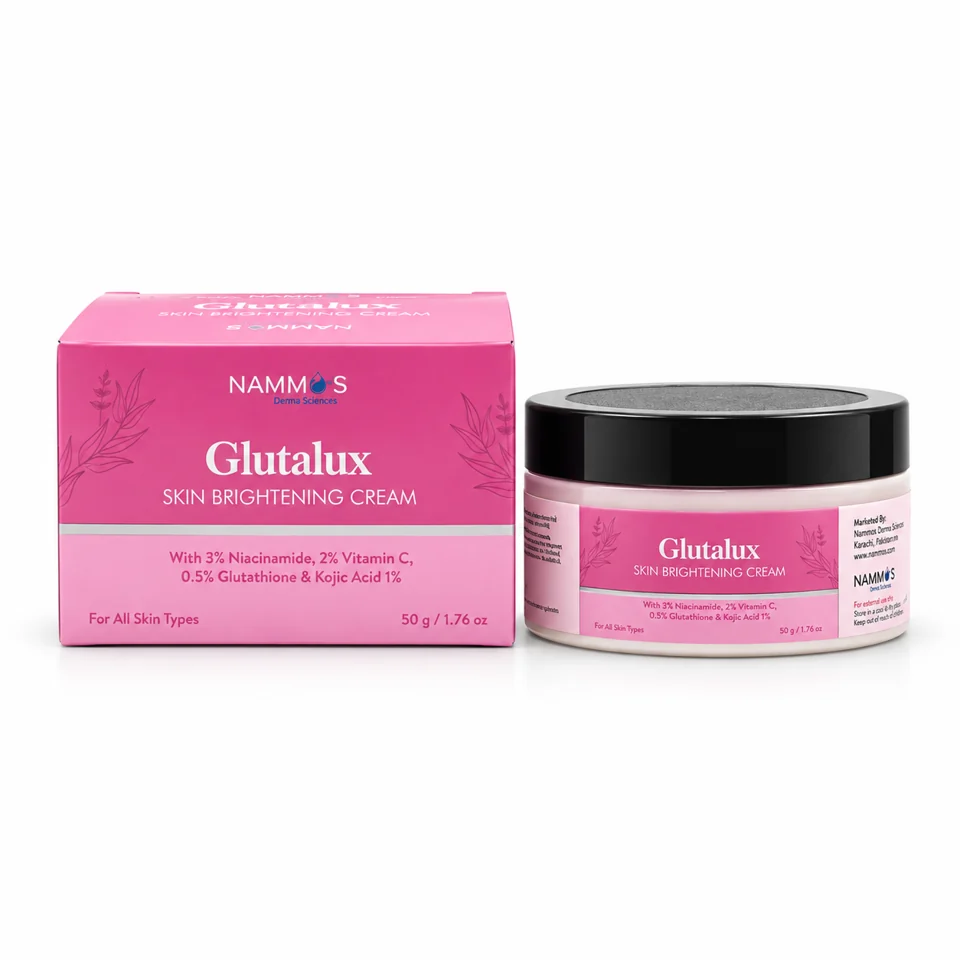 Glutalux Cream product and packaging