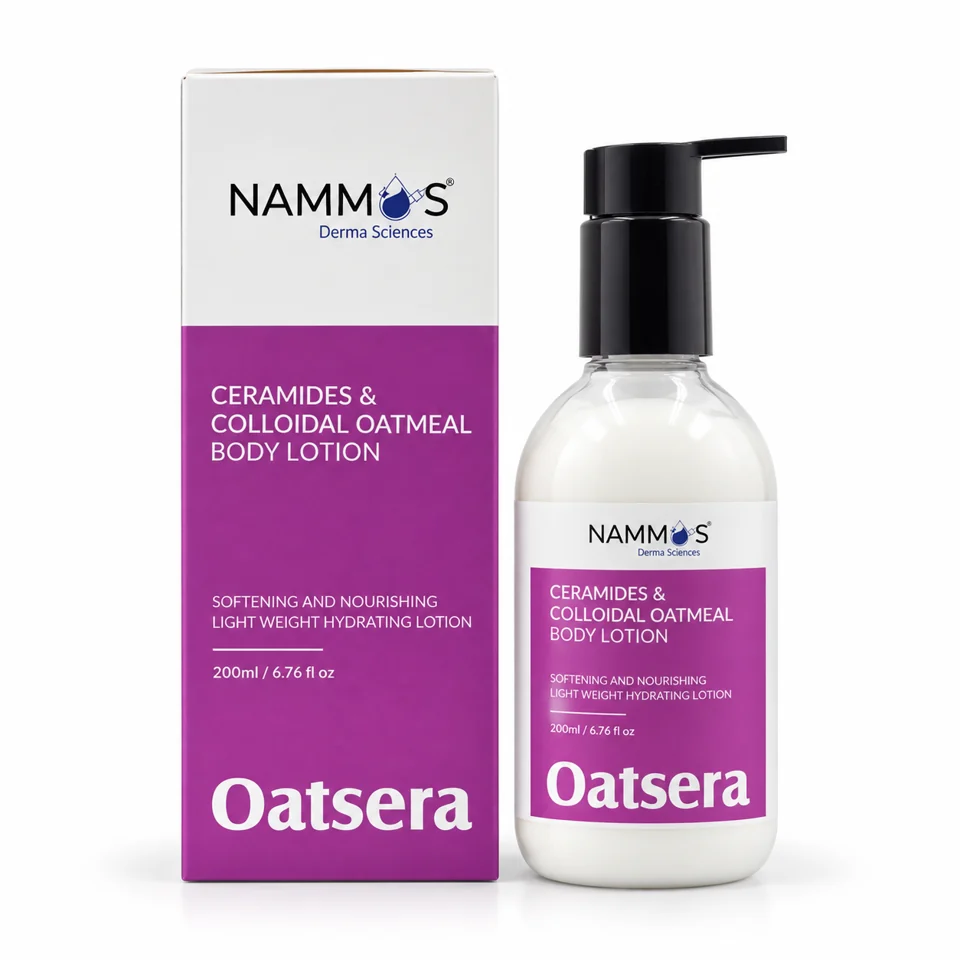Oatsera Body Lotion product and packaging