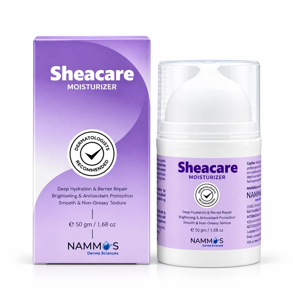 Sheacare Moisturizer product and packaging