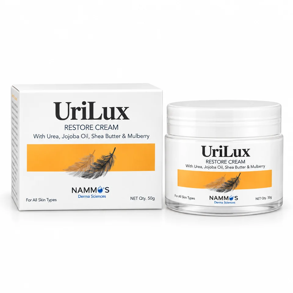 Urilux Restore Cream product and packaging