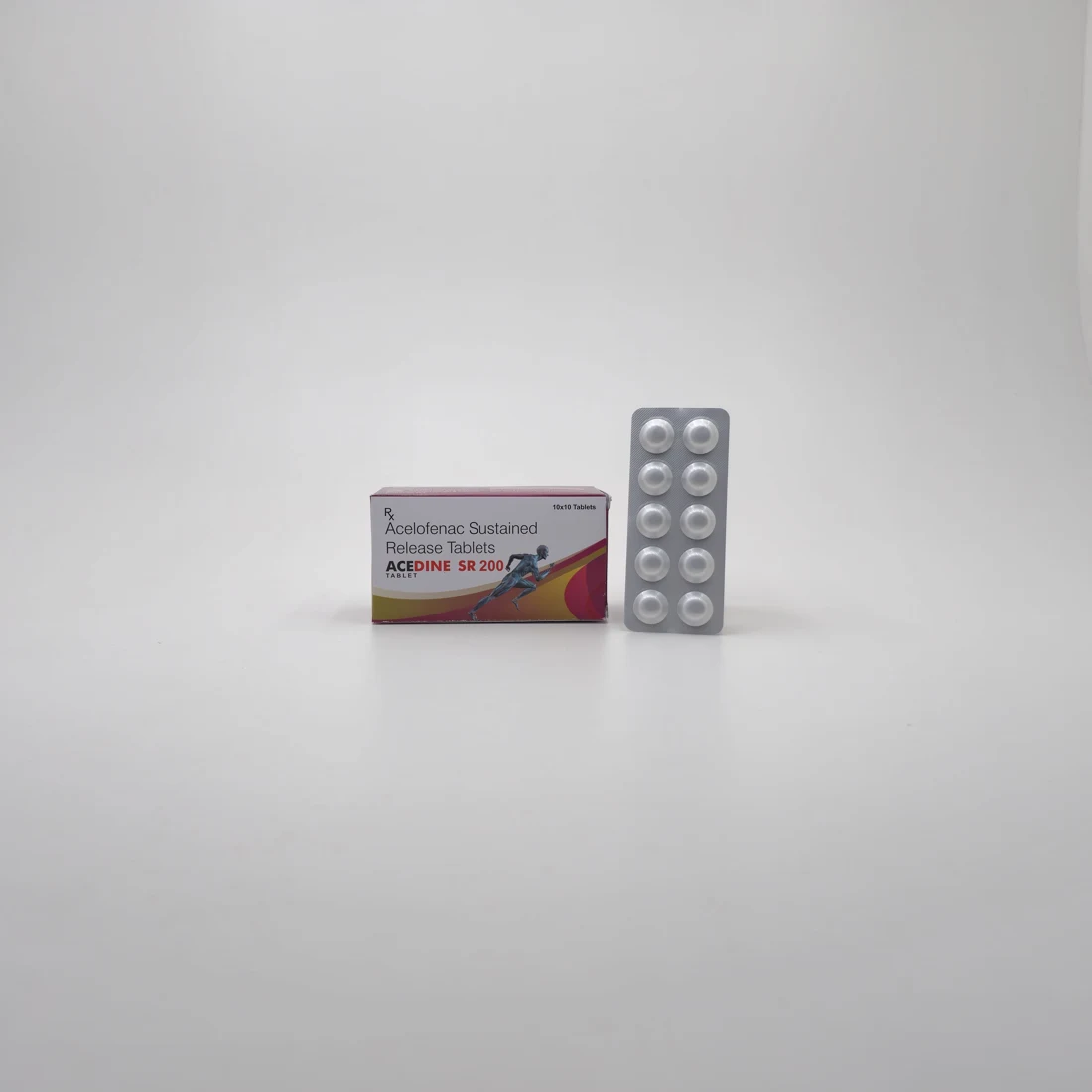 ACEDINE  SR  TAB  200  MG pack
